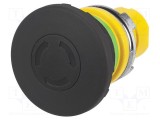 Comutator EAO 22mm Poz.i Stab 2 Neagră