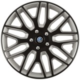Set 4 Capace Roti 14 inchi (R14) Dakar Negru-Gri, Compatibile Cu Volkswagen