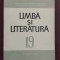 Revista Limba și literatura - Volumul XIX (19) - 1968