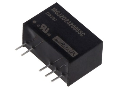 Convertor DC/DC 2W, 2 ieșiri foto