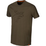 Set Tricou Graphic Willow Green/Slate Brown