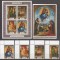 NIUE 1986 PICTURA CRACIUN (serie + colita + bloc dt.) MNH