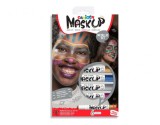 Set 6 culori de pictat pe fata Mask-up Party Metallic,6 creioane pe set
