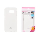 Husa Mercury Jelly Samsung G920 Galaxy S6 Alb Blister, Silicon, Carcasa