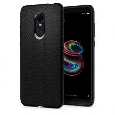 Husa slim Spigen Liquid Air Xiaomi Redmi 5 Plus Matte Black foto