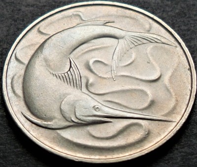 Moneda exotica 20 CENTI - SINGAPORE, anul 1972 * cod 4364 foto