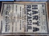 AFIS PERIOADA INTERBELICA, CCA 1925, OPERETA ''HARTA RAZASUL''