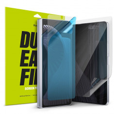 Folie de protectie fata-spate Ringke Dual Easy pentru Samsung Galaxy Z Fold 5 Transparent