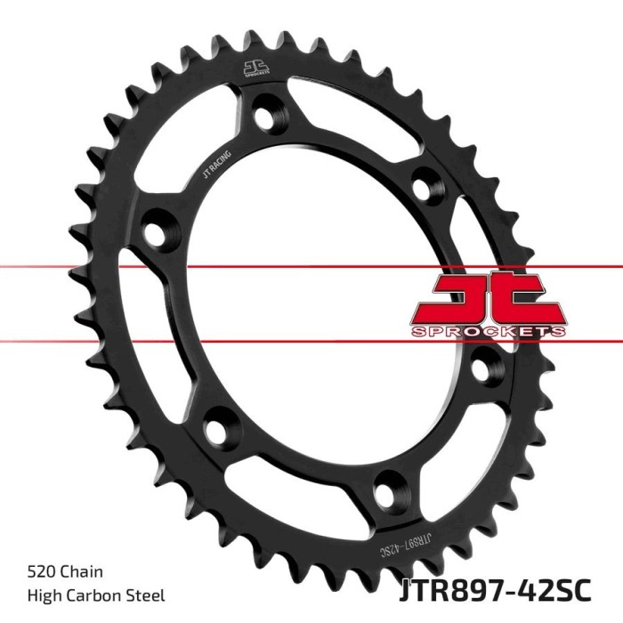 MBS Pinion spate KTM, 520 Z42 SC - Self Cleaning Lightweight Rear, Cod Produs: JTR89742SC