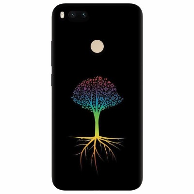 Husa silicon pentru Xiaomi Mi A1, Tree 001 foto