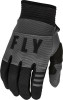 Manusi Moto Fly Racing Youth F-16 Gloves, Negru - Gri, X -Large
