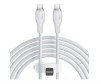Cablu Baseus Pudding USB-C-USB-C P10355702221-B1, alb&nbsp;