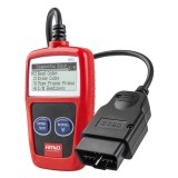 Scaner diagnostic vehicule OBD2 MS309 cu afisaj 110,3x69,5x20,2mm, Rosu, putere 8-12v