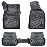 Cumpara ieftin Covorase auto cauciuc tip tava cu bordura 3 cm - pentru Audi A4 B7 (8E) 2004-2008, antiderapante