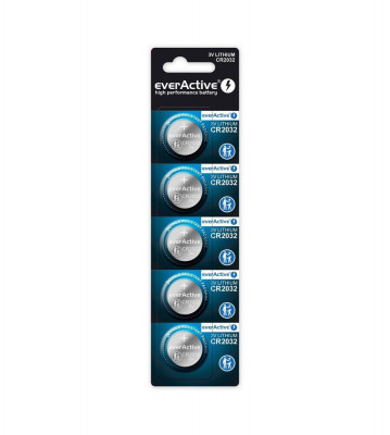 everActive CR2032 225mAh 3V baterie plata-Conținutul pachetului 1x Blister foto