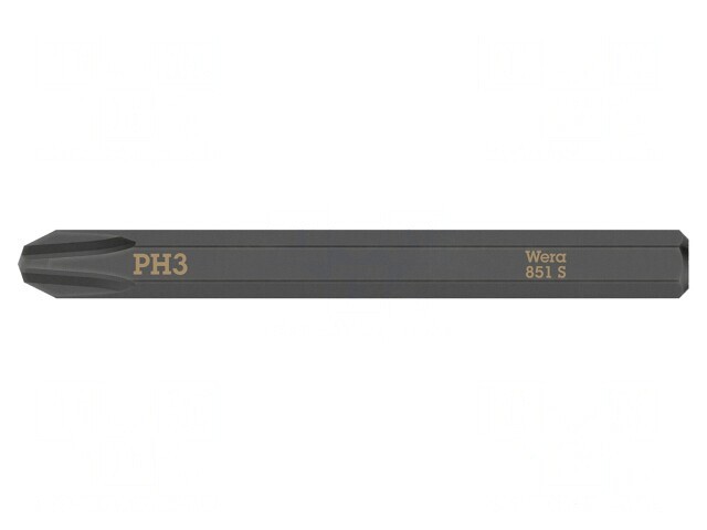 Capăt de Şurubelniţă Phillips PH3 70mm 1/4&quot;
