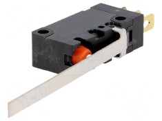 Micro&icirc;ntrerupător SNAP ACTION 5A 250VAC 5A 30VDC cu manetă