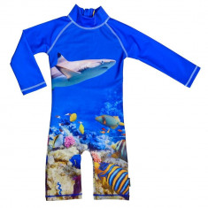 Costum de baie Coral Reef marime 98-104 protectie UV Swimpy foto