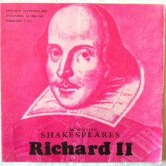 CAIETELE TEATRULUI MIC - STAGIUNEA III 1966 - 1967 "RICHARD II", W. Shakespeare