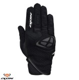 Cumpara ieftin Manusi barbati pentru scuter - motocicleta Roadster vara textil/piele Ixon model MIG MS culoare: negru/alb &ndash; degete tactile 4XL (13/14)