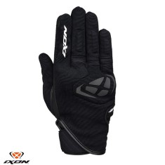 Manusi barbati pentru scuter - motocicleta Roadster vara textil/piele Ixon model MIG MS culoare: negru/alb &ndash; degete tactile 4XL (13/14)