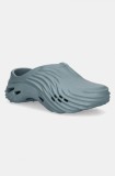 Crocs papuci Echo Wave Clog culoarea verde, 210521.3YO
