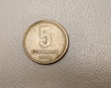 Argentina - 5 centavos (1992) - monedă s305, America Centrala si de Sud