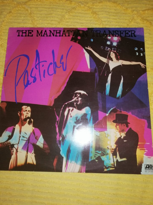 Manhattan Transfer Pastiche Atlantic 1978 Scandinavia vinil vinyl