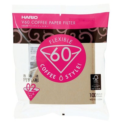 Filtre hartie Hario Misarashi V60-02 - 100 buc foto