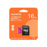 Card MicroSD 16GB Adata Clasa 10 cu Adaptor