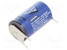 Baterie litiu 1/2AA 3,6V 1200mAh nereincarcabila TEKCELL pentru PCB foto
