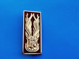 Insigna Militara-Politia italiana-metal-62 mm. -Oferta!!, Europa