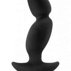 Vibrator Anal Adventures Prostate Massager 04, Negru, 15 cm