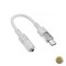 Adaptor Audio USB-C - 3.5mm HOCO LS37 Gri