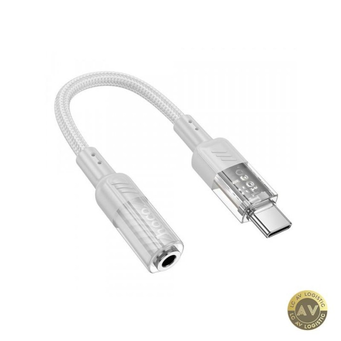 Adaptor Audio USB-C - 3.5mm HOCO LS37 Gri