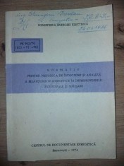 Normativ privind metodica de intocmire si analiza a bilanturilor energetice in intreprinderile industriale si similare