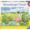 Puzzle Pui De Animale La Ferma, 2X12 Piese