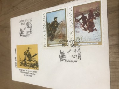 A. Plic prima zi Calusari 1877 razboi independeta foto