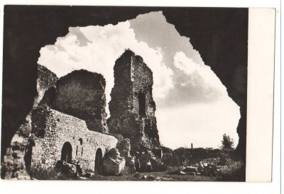 CPIB 22489 - CARTE POSTALA - TARGUL NEAMT. RUINELE CETATII NEAMTULUI, RPR foto