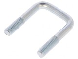 Bridă tip &ldquo;U&rdquo; oțel zinc 16mm 23mm