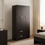 Cumpara ieftin Dulap Athos cu 3 usi si 2 sertare, 90x42x180 cm