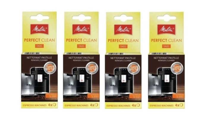 Tablete de curatare pentru espressor, Melitta 6762481 Perfect Clean, 16 buc x 1.8g