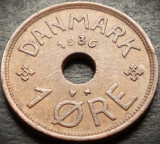 Cumpara ieftin Moneda istorica 1 ORE - DANEMARCA, anul 1936 * cod 4532 A, Europa