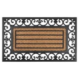 Covoras intrare, cauciuc, 45x75 cm, Ornament GartenVIP DiyLine