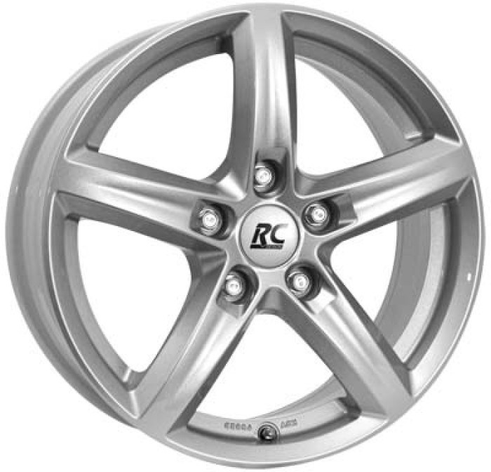 Jante OPEL CROSSLAND X 6J x 15 Inch 4X108 et23 - Rc Design Rc24 Ks Kristallsilber - pret / buc Jante OPEL CROSSLAND X 6J x 15 Inch 4X108 et23 - Rc Design Rc24 Ks Kristallsilber - pret / buc