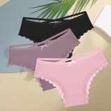 Cumpara ieftin Set 3 perechi de chiloti pentru dama, CH100, Multicolor