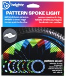 Lumina LED cu efecte animate pentru spite bicicleta, Brightz, Shapebrightz