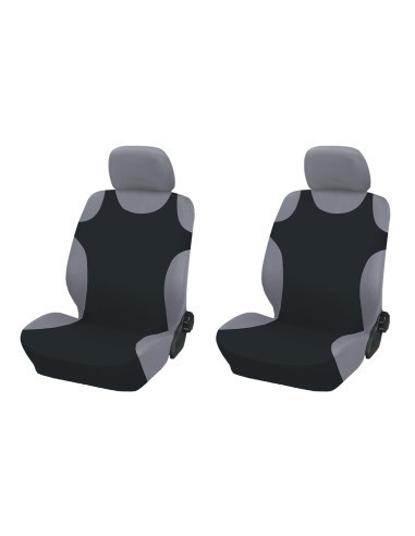 Set 2 huse auto tip maieu, universale, negre Negru