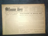 Cumpara ieftin Ziar Romania Libera 7 Februarie 1953 - 4 Pagini, Stare Buna
