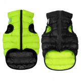 Vestă AiryVest Colar negru - verde, XS 30, COLLAR